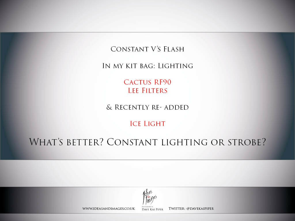 Lighting Constant V Flash9